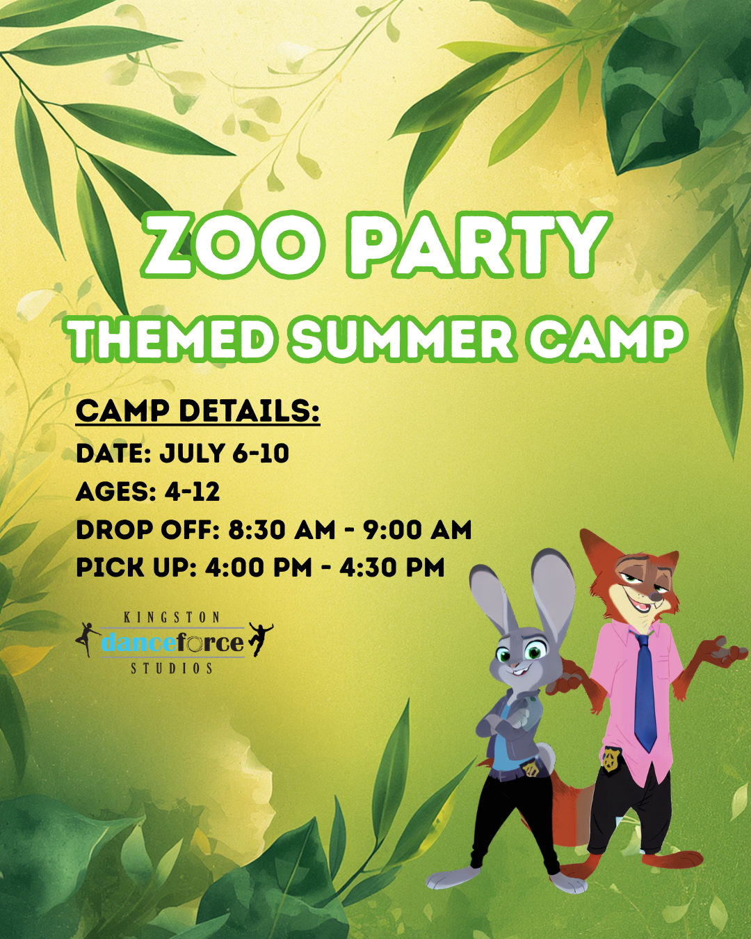 Summer camps 2026 - 2