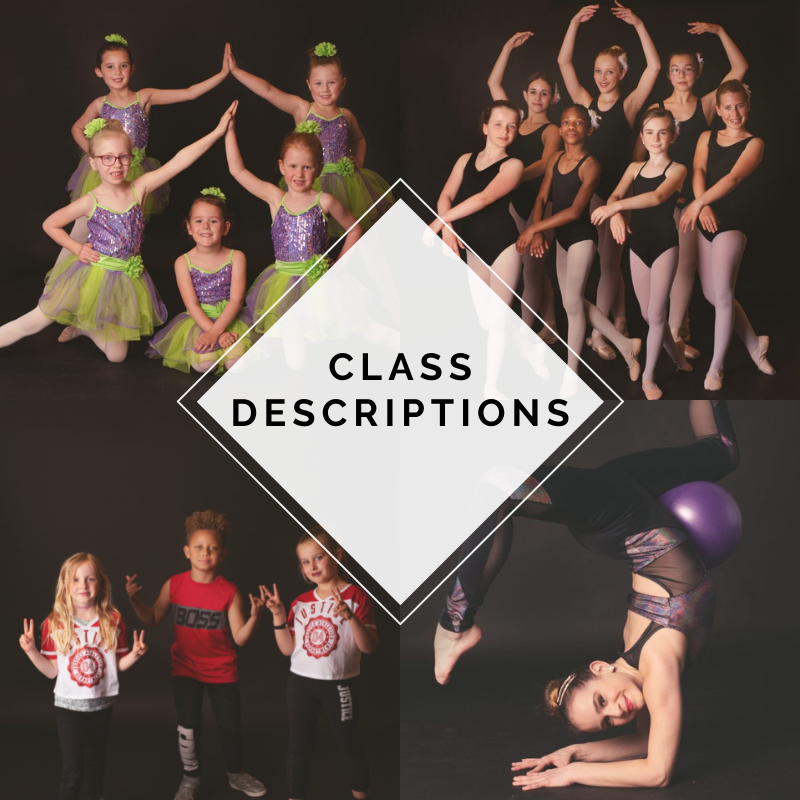 Kingston Danceforce class descriptions